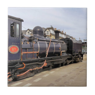 STEAM TRAINS CERAMIC TILE