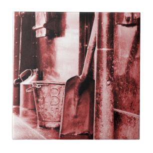 STEAM TRAINS CERAMIC TILE