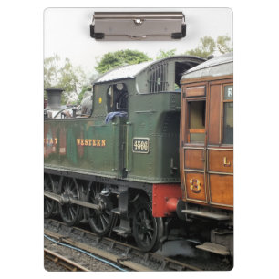 STEAM TRAINS CLIPBOARD