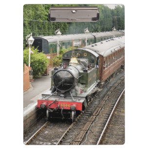 STEAM TRAINS CLIPBOARD