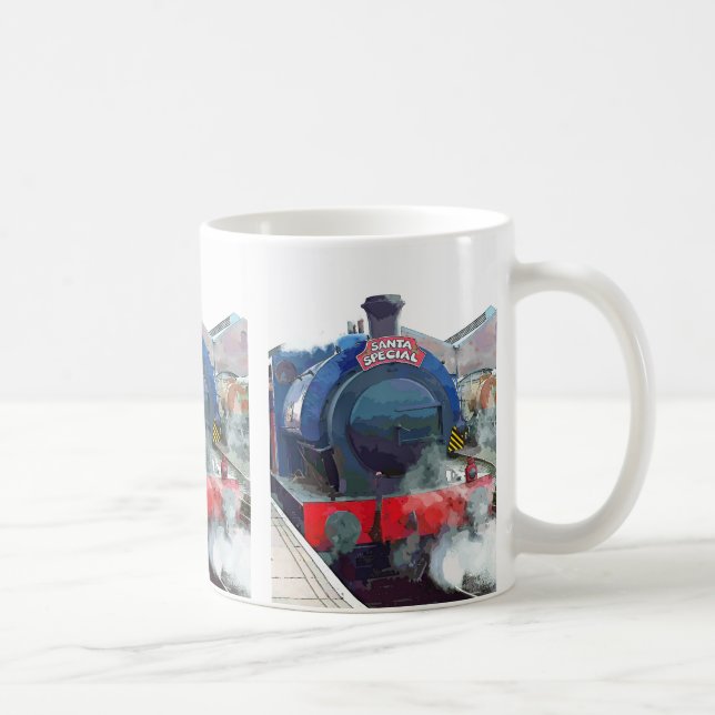 STEAM TRAINS COFFEE MUG (Right)