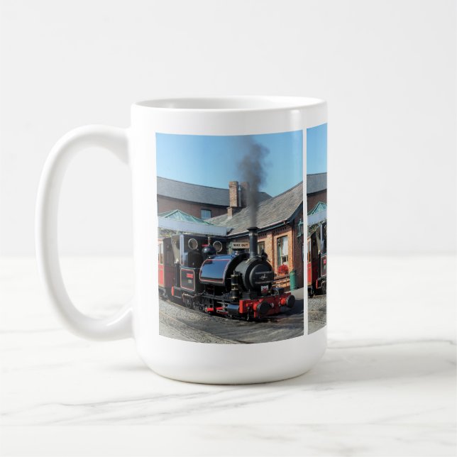 STEAM TRAINS COFFEE MUG (Left)