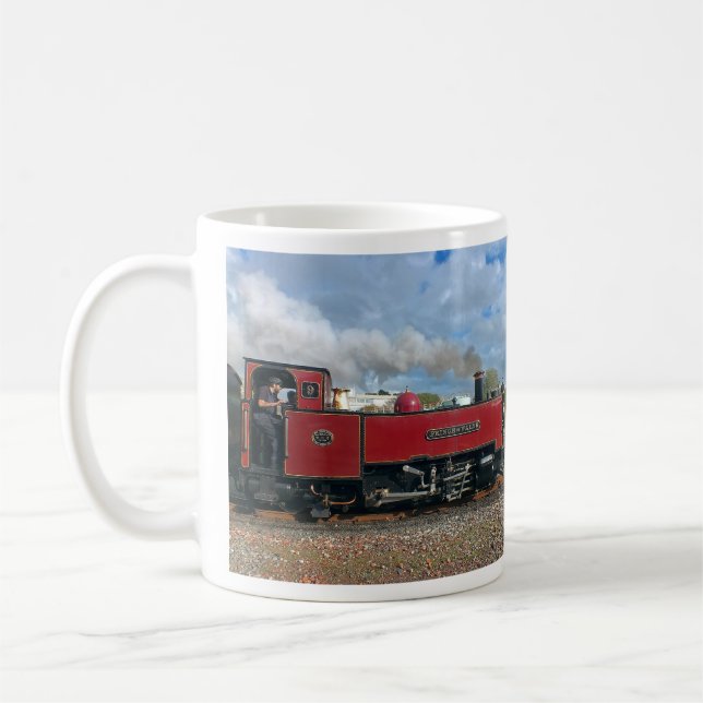 STEAM TRAINS COFFEE MUG (Left)