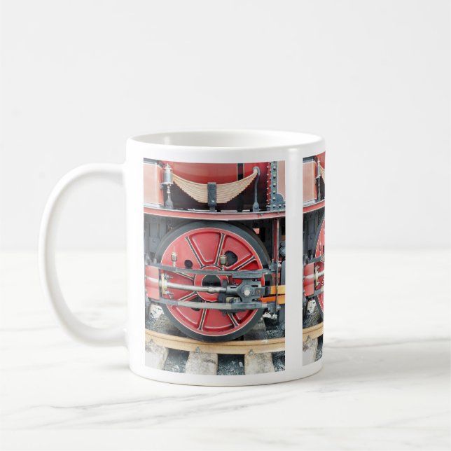 STEAM TRAINS COFFEE MUG (Left)