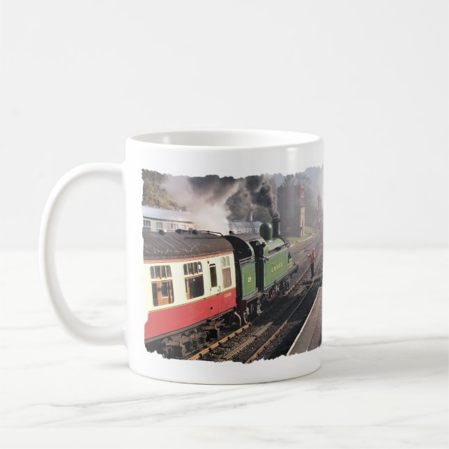 STEAM TRAINS COFFEE MUG (Left)
