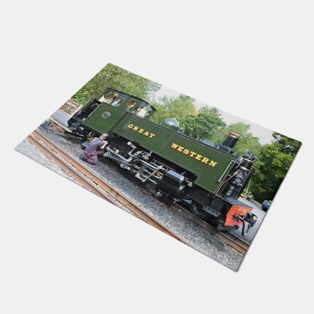 STEAM TRAINS DOORMAT (Angled)