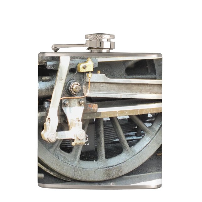 STEAM TRAINS HIP FLASK (Front)