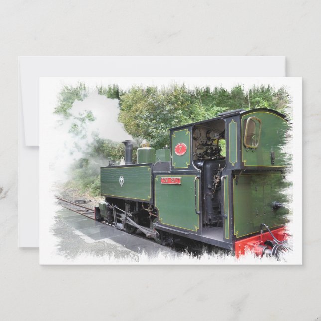 STEAM TRAINS INVITATION (Front)