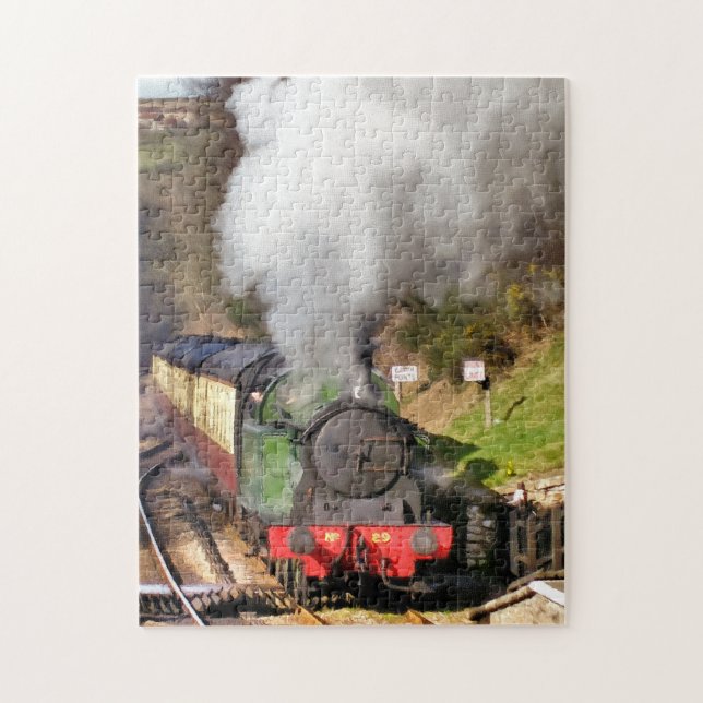 STEAM TRAINS JIGSAW PUZZLE (Vertical)
