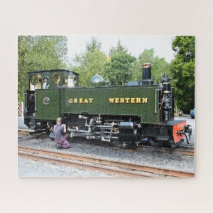 STEAM TRAINS JIGSAW PUZZLE