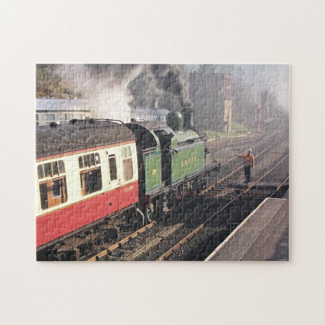 STEAM TRAINS  JIGSAW PUZZLE (Horizontal)
