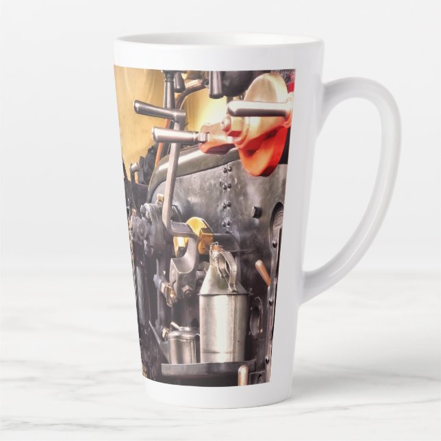 STEAM TRAINS  LATTE MUG (Right)