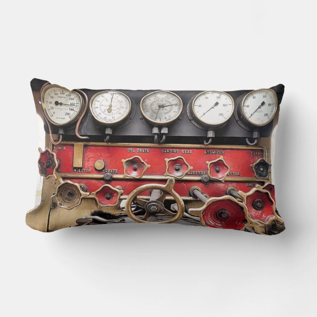 STEAM TRAINS LUMBAR CUSHION (Front)
