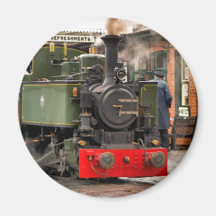 STEAM TRAINS MAGNET
