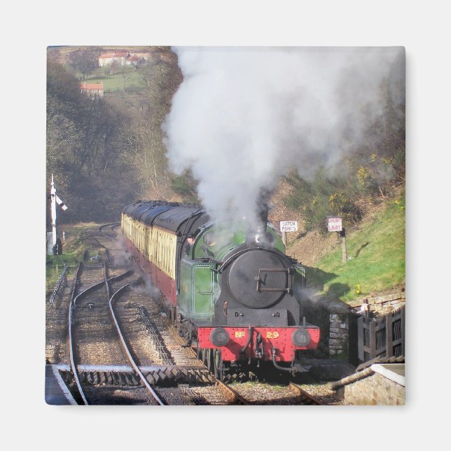 STEAM TRAINS MAGNET (Front)