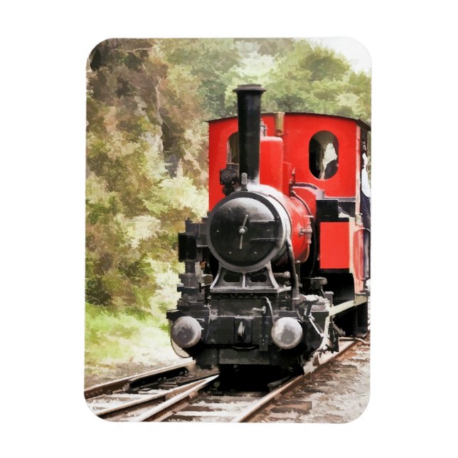 STEAM TRAINS MAGNET (Vertical)
