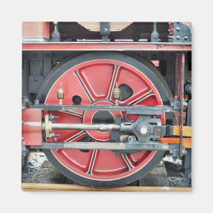 STEAM TRAINS MAGNET