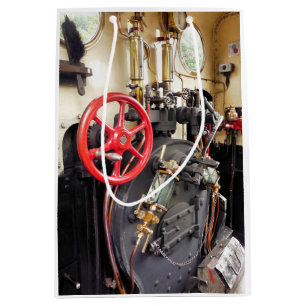 STEAM TRAINS MEDIUM GIFT BAG