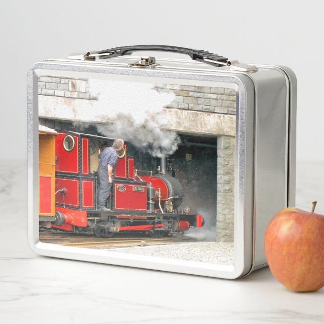 STEAM TRAINS METAL LUNCH BOX (In Situ)