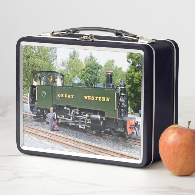 STEAM TRAINS METAL LUNCH BOX (In Situ)