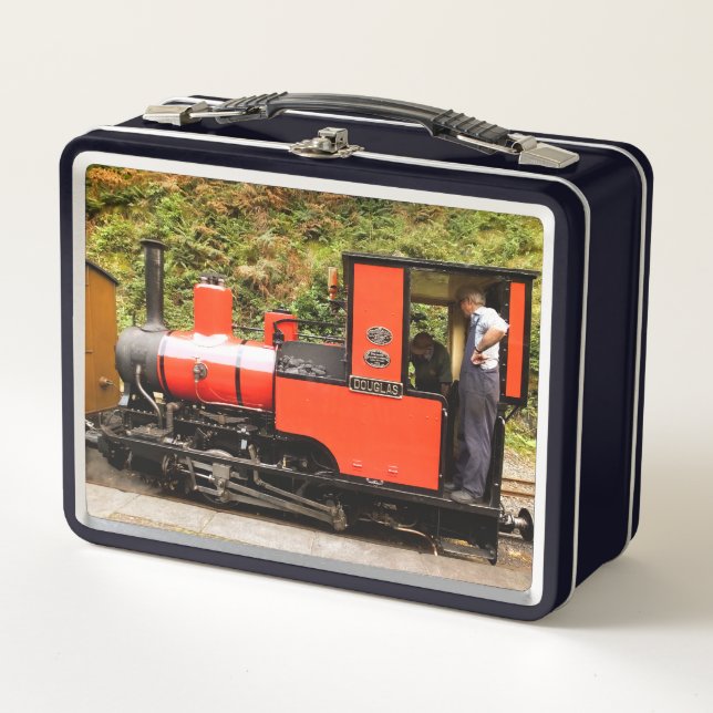 STEAM TRAINS   METAL LUNCH BOX (Front)