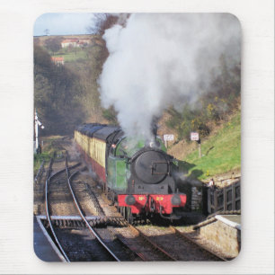 STEAM TRAINS MOUSE PAD