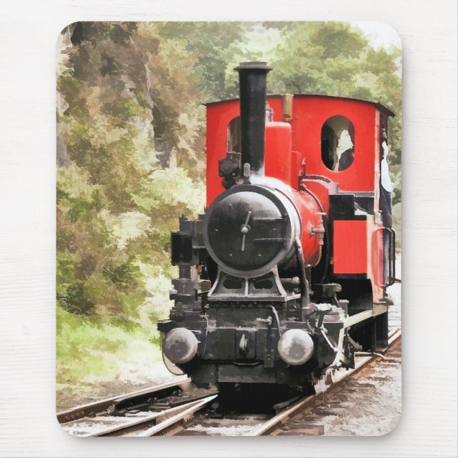 STEAM TRAINS MOUSE PAD (Front)