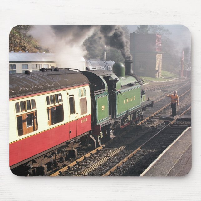 STEAM TRAINS MOUSE PAD (Front)