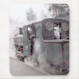 STEAM TRAINS MOUSE PAD