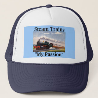 Steam Trains, "My Passion" Trucker Hat