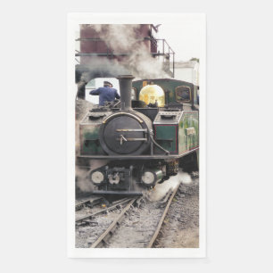 STEAM TRAINS NAPKIN