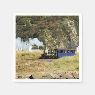 STEAM TRAINS NAPKIN