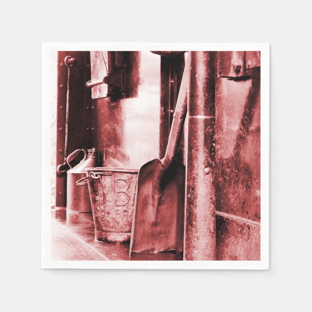 STEAM TRAINS NAPKIN (Front)