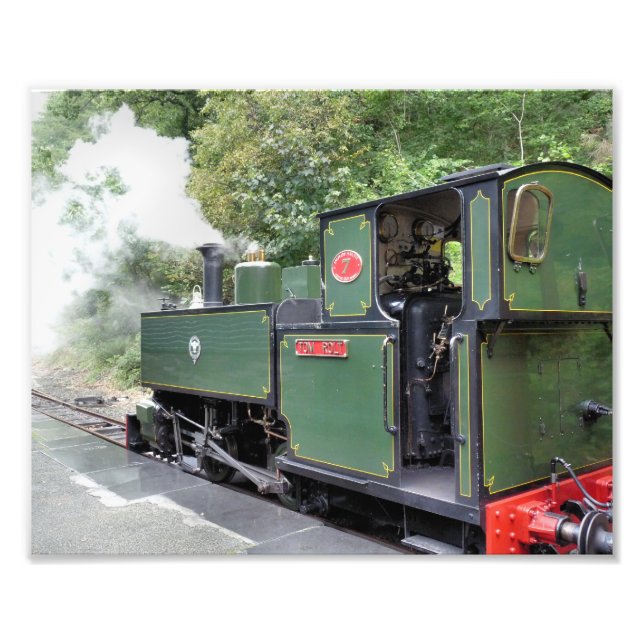 STEAM TRAINS PHOTO PRINT (Front)