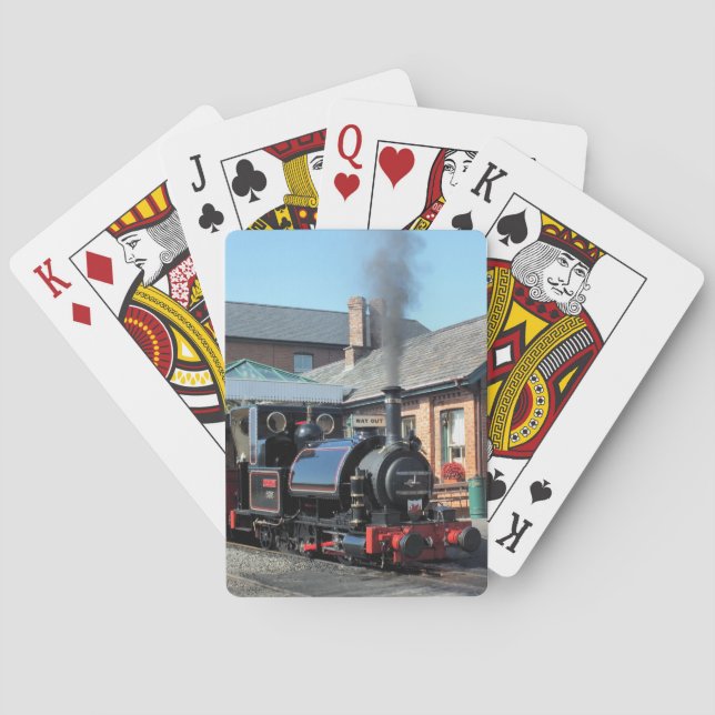 STEAM TRAINS PLAYING CARDS (Back)