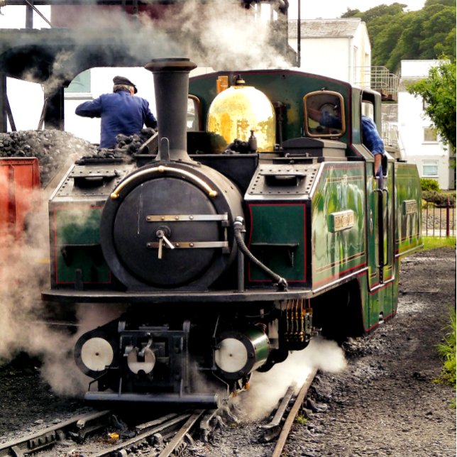 STEAM TRAINS POSTCARD (Creator Uploaded)