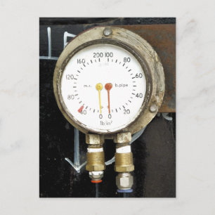 STEAM TRAINS POSTCARD