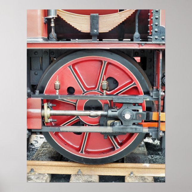 STEAM TRAINS POSTER (Front)