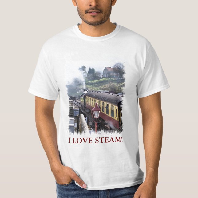 STEAM TRAINS T-Shirt (Front)