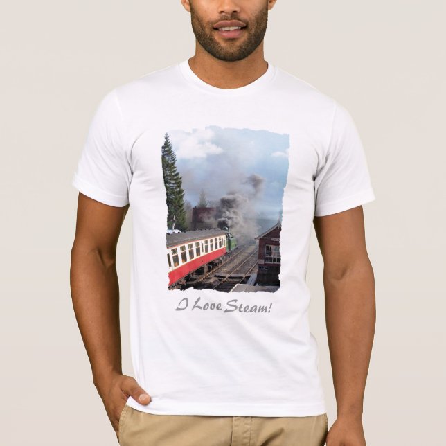 STEAM TRAINS T-Shirt (Front)