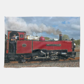 STEAM TRAINS TEA TOWEL