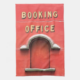 STEAM TRAINS TEA TOWEL