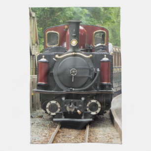 STEAM TRAINS TEA TOWEL