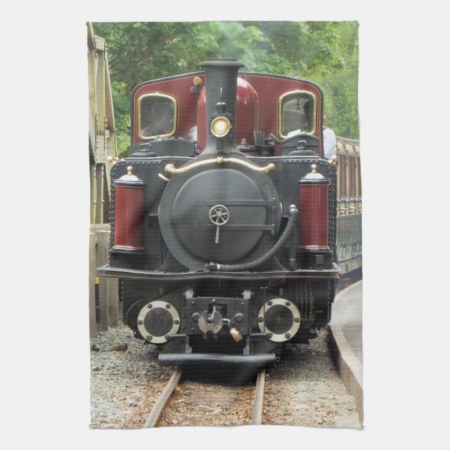STEAM TRAINS TEA TOWEL (Vertical)
