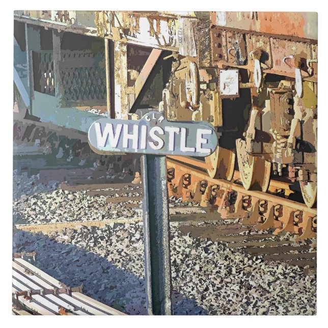 STEAM TRAINS TILE (Front)