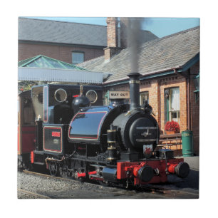 STEAM TRAINS TILE