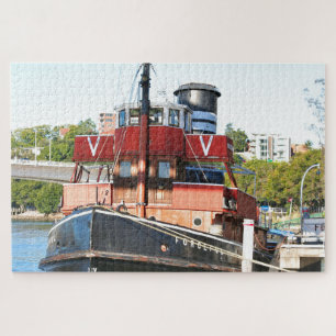 Steam Tugboat Forceful, Queensland Jigsaw Puzzle