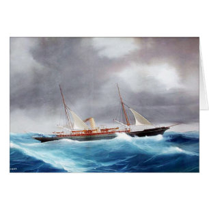 Steam Yacht Margarita 1900's