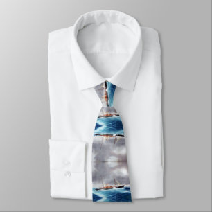 Steam Yacht Margarita 1900's Tie