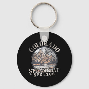 Steamboat Co Colorado Springs Outdoor Hiking Key Ring